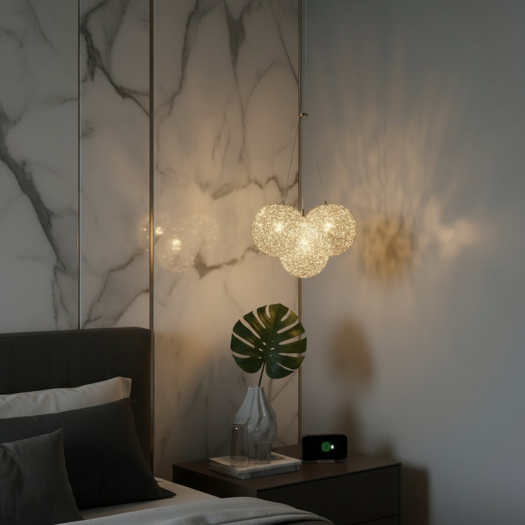 Пендел LED Cristal Sponge ENZO 3 Gold