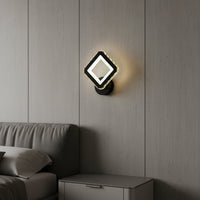 LED аплик 26W DIAMOND Cristal Black