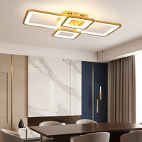 LED осветително тяло 4 Square LUMO Gold еквивалент 500W с дистанционно