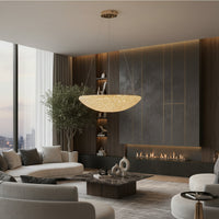 LED осветително тяло тип пендел ENZO NEST Golden Sponge