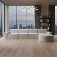 Ъглов диван ANAIS 415x175 Светлосив