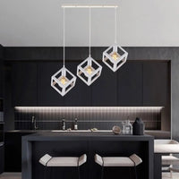 Lustra Fedra Cub Alb Vintage Suport Liniar Lighting Fixtures