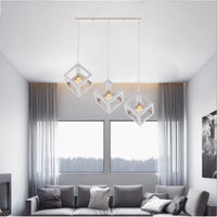 Lustra Fedra Cub Alb Vintage Suport Liniar Lighting Fixtures