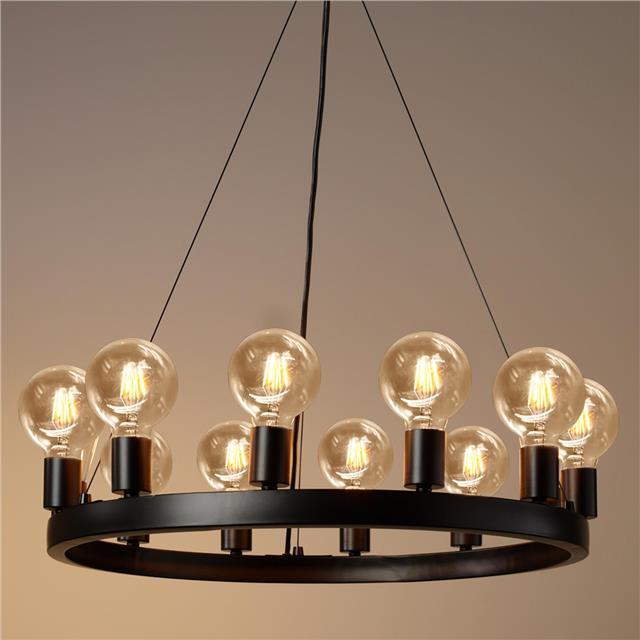 LED крушка E27 винтидж G95 6W