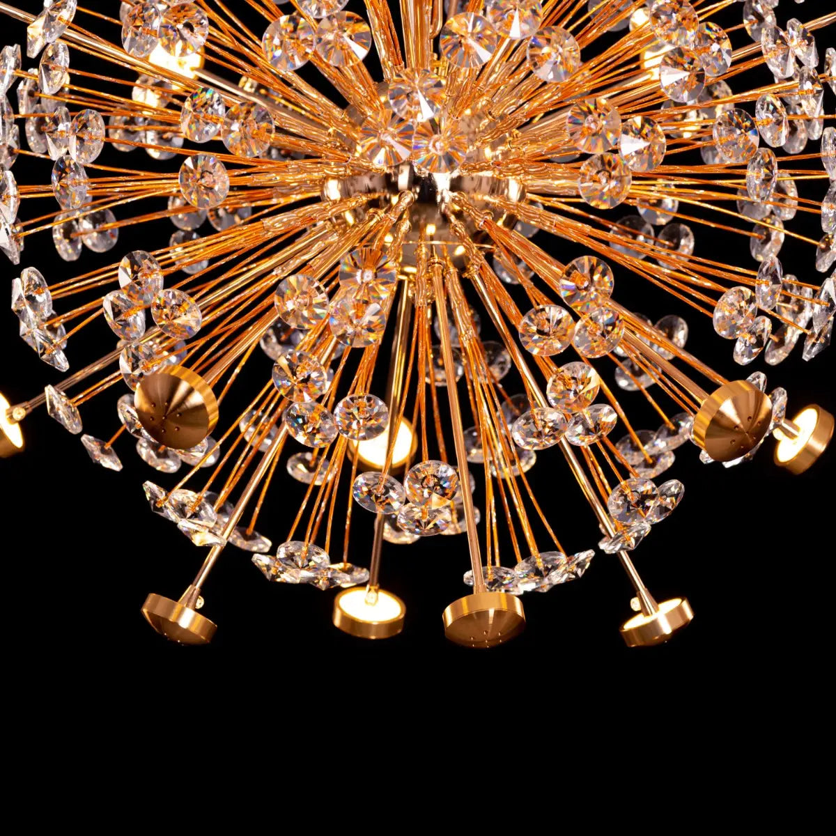 Окачено осветително тяло Crystal Priceless Gold
