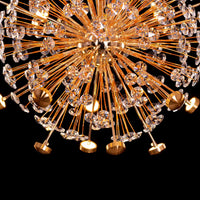 Окачено осветително тяло Crystal Priceless Gold