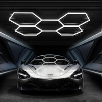 Honeycomb Led 5 Hexagoane Luminoase 192W 235 X 164 Cm Honeycomb Lights
