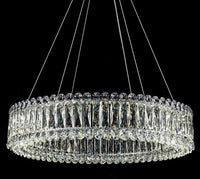 LED осветително тяло висящо ALESSO Cristal Silver еквивалент 400W