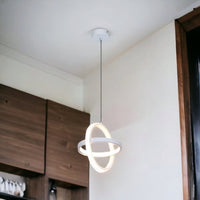 LED осветително тяло пендел INFINITY RINGS еквивалент 200W