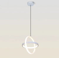 LED осветително тяло пендел INFINITY RINGS еквивалент 200W