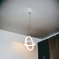 LED осветително тяло пендел INFINITY RINGS еквивалент 200W
