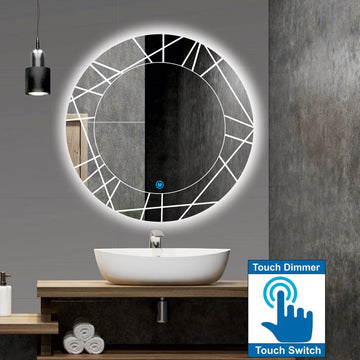 LED огледало Linnes 70cm с функция Touch M086