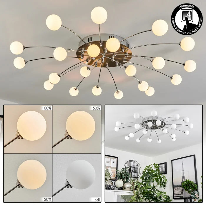 LED осветително тяло SILVER BULET Еквивалент 400W Димиращо