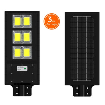 Соларна LED лампа 300W COB с датчик за движение PREMIUM