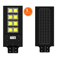 Соларна LED лампа 400W COB с датчик за движение PREMIUM