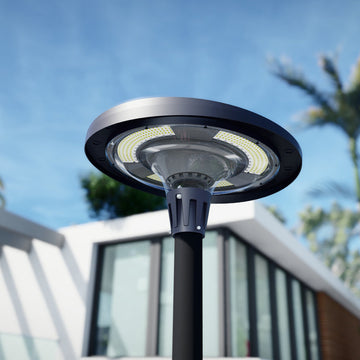 Соларна LED лампа UFO 2200 лумена SMART с дистанционно RGBWCCT