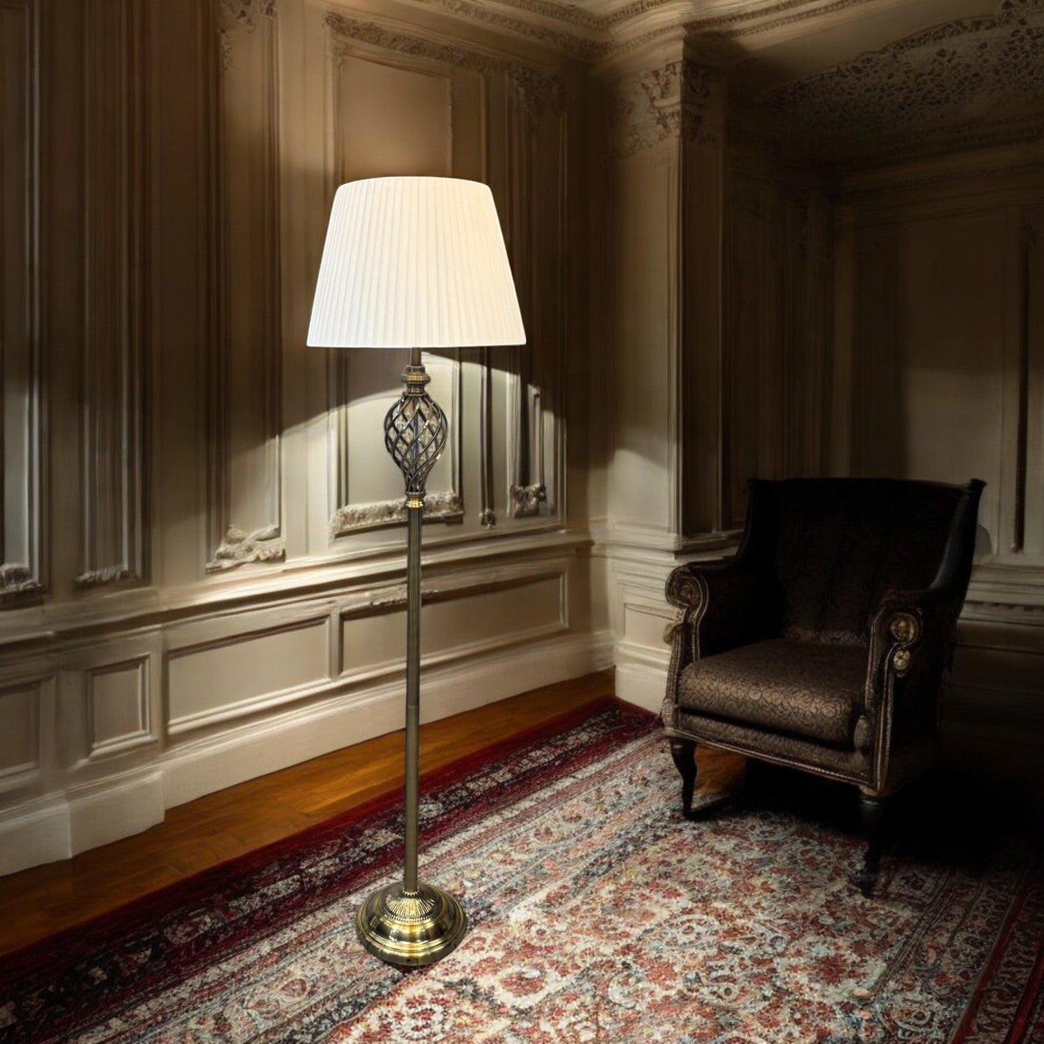 Неокласически лампион Iron Elisabeth 170CM