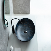 Мивка за монтаж върху плот Luxury Line 65x44CM DeepBlue