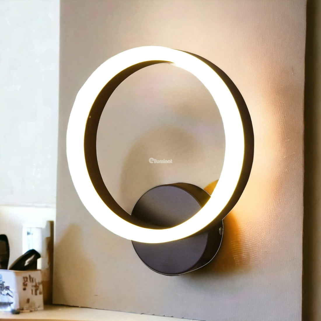 LED аплика Premium Circle Black Design 5208