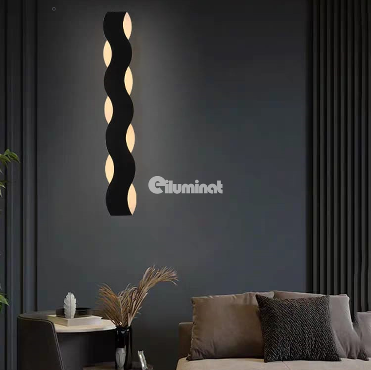 LED Лента за Осветление Външен Нордически Стил Спирала IP65 220V