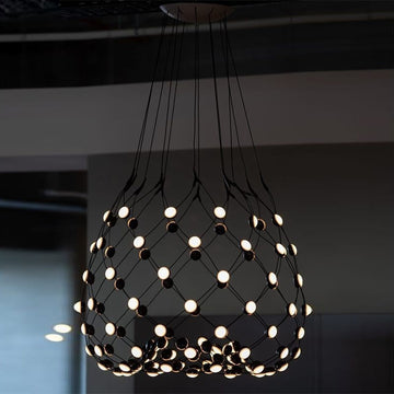 LED пендел LUGARO DIA Black