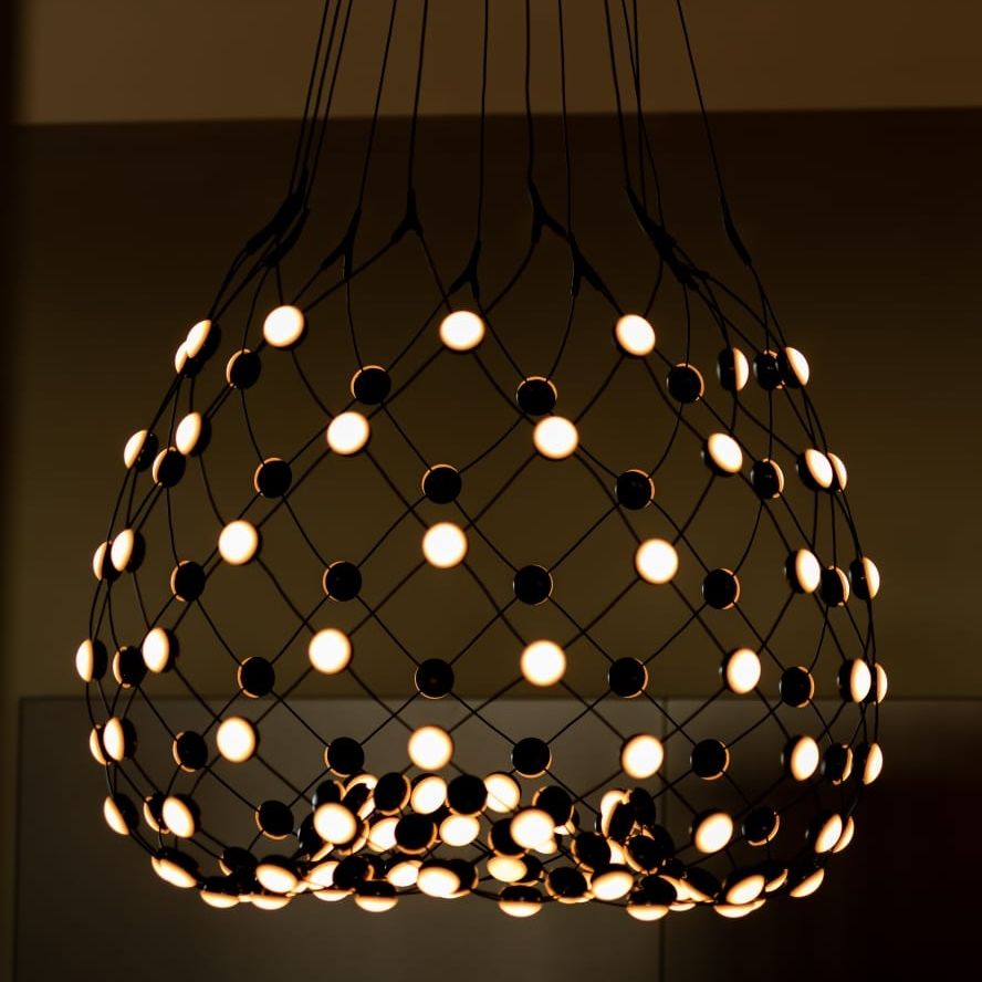LED пендел LUGARO DIA Black