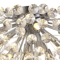 Осветително тяло тип аплик Crystal Dandelion Silver