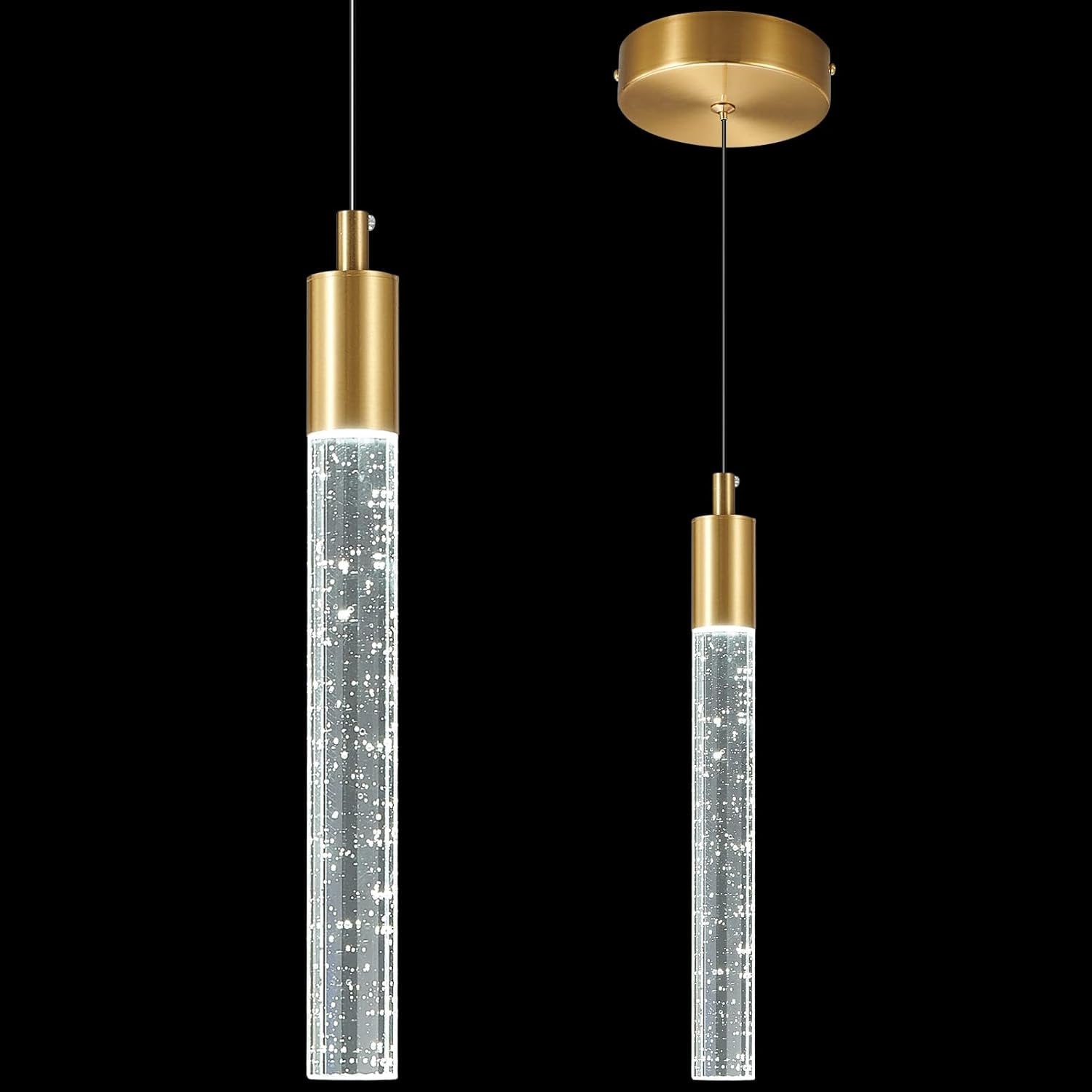 Пендел BUBBLE Glass Gold