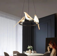 LED осветително тяло Luxury 3 Golden Swallow