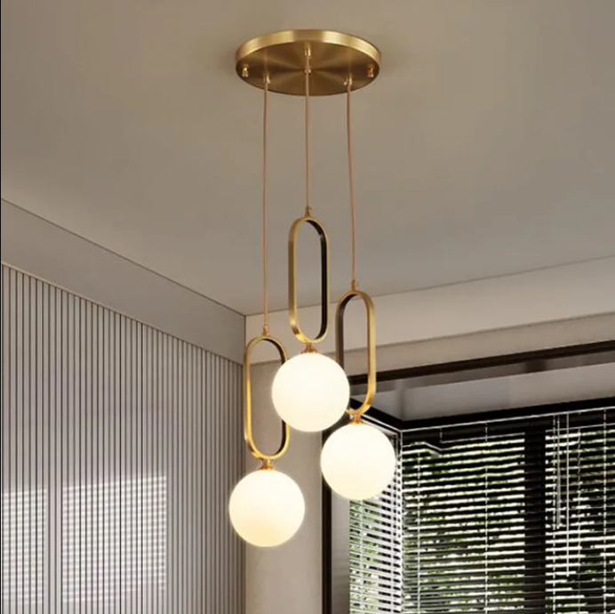 Осветително тяло Абажур MAT GOLD 3XE27 MX152-3