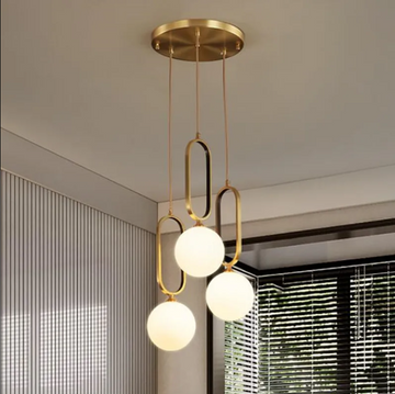 Осветително тяло Абажур MAT GOLD 3XE27 MX152-3