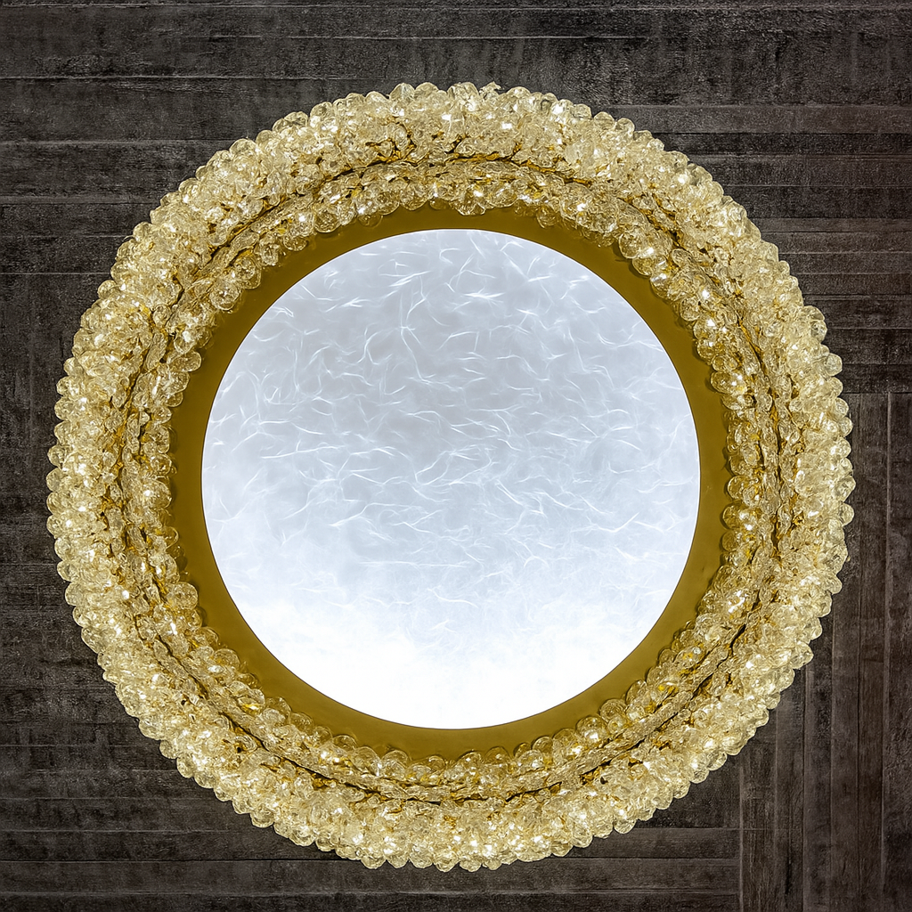 Осветително тяло за таван Crystal Golden Sponge Deluxe