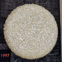 Осветително тяло тип аплик Crystal Golden Sponge Dome