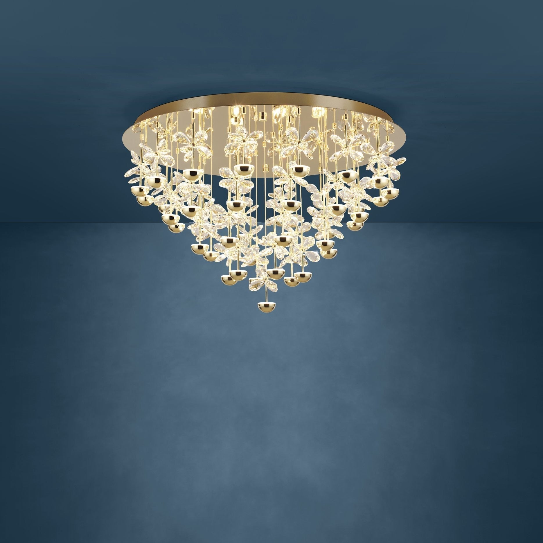 Осветително тяло аплик Crystal PIANOPOLI 3 Gold еквивалент 800W