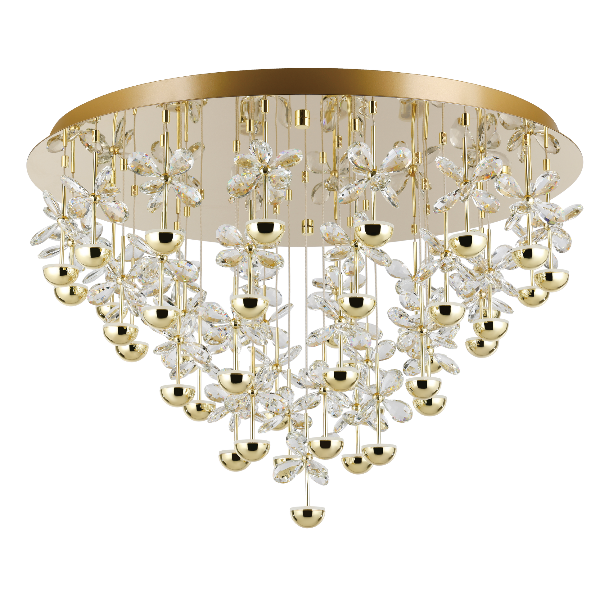 Осветително тяло аплик Crystal PIANOPOLI 3 Gold еквивалент 800W