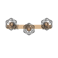 Осветително тяло TOWNSHEND 5 Black & Brown