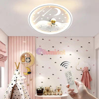 LED осветително тяло 150W Astro-Man Kids еквивалент 500W с дистанционно