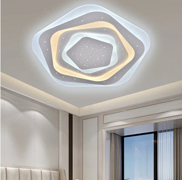 LED осветително тяло 80W Sky с дистанционно, еквивалент 400W
