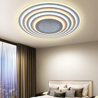 LED осветително тяло ROUND 3D с дистанционно, еквивалент 800W