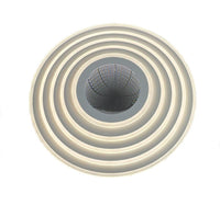 LED осветително тяло ROUND 3D с дистанционно, еквивалент 800W