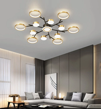 LED осветително тяло Nordic Style еквивалент 800W с дистанционно R9030-13