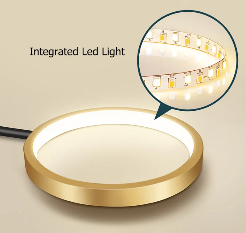LED осветително тяло Nordic Style еквивалент 600W с дистанционно R9030-9