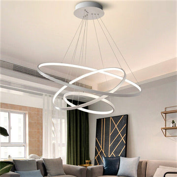 LED осветително тяло WONDER Бяло 3 сегмента Еквивалент 600W Дистанционно