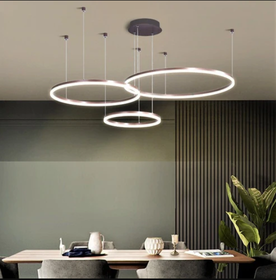 LED осветително тяло 74W WONDERLAND BROWN 3 подвижни сегмента с дистанционно - 30+40+60cm