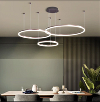 LED осветително тяло 74W WONDERLAND BROWN 3 подвижни сегмента с дистанционно - 30+40+60cm