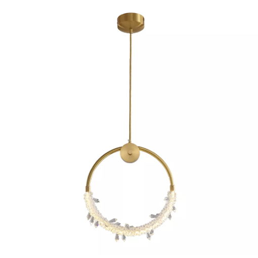 Пендел LED Luxury Gold Кристал Еквивалент 150W