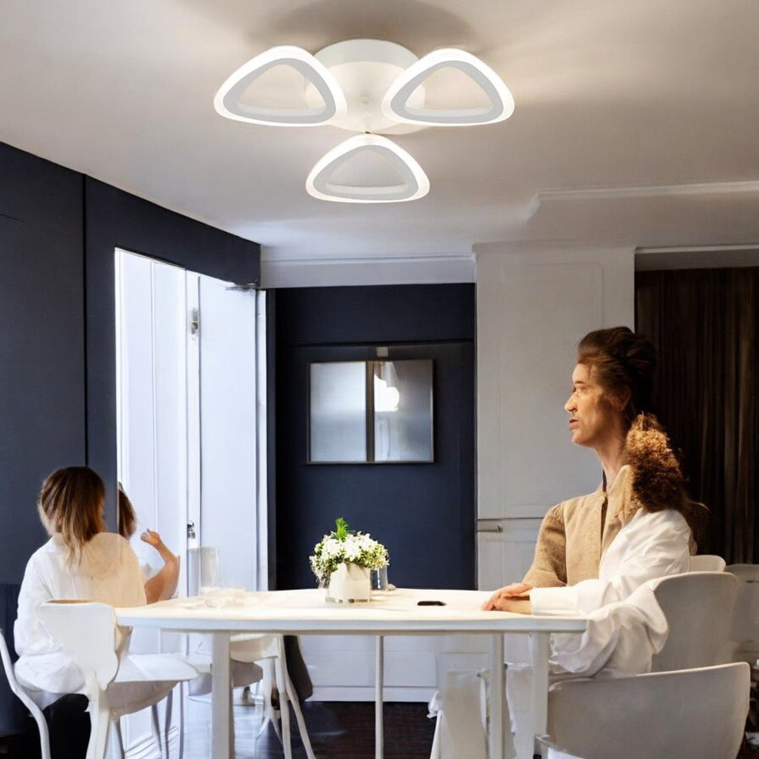 LED осветително тяло 36W Nolly с дистанционно, еквивалент 300W
