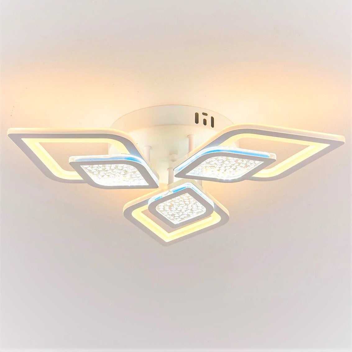 LED осветително тяло Mini ORTENSIA с дистанционно, еквивалент 300W