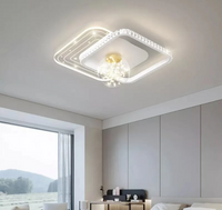 Lustra Led 63W Space Jam Telecomanda Echivalent 300W Lighting Fixtures