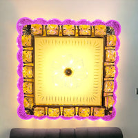 Осветително тяло LED 64W Colorfull Glass еквивалент 300W